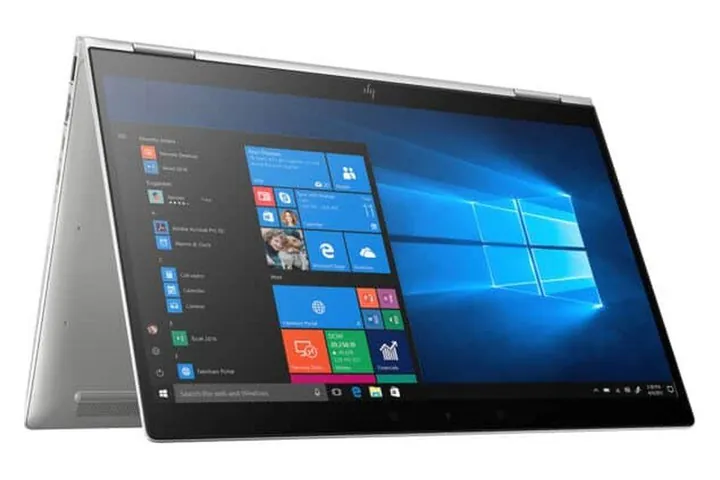 HP EliteBook x360 1040 G6, tent mode